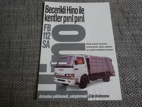 Hino 112 müllwagen lkw - hino, sa
