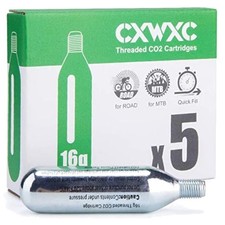 CO2 Kartuschen 16g 25g mit Gewinde Fahrrad CO2 Pumpe Ventil