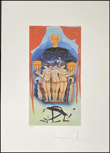 Salvador dali tarot 70 x - dali,