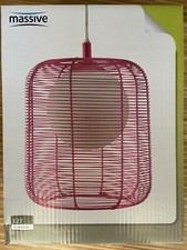 Massive, Pendelleuchte Debussy Moderne Hängeleuchte 40847/32/10, pink