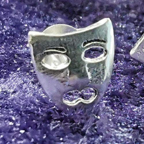 Ohrstecker aus silber maske - ohrstecker,
