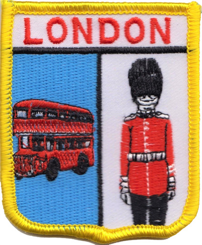 London red bus guardsman - london,
