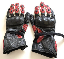 Vanucci Motorrad Handschuhe fettes Leder used Gr. M - Gay -