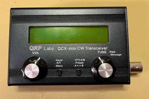 Qcx mini transceiver - cw,