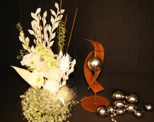 Skulptur Futura Edelrost  Rost