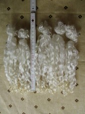 Wensleydale Locken in vielen  Farben, 15gr. / Rohwolle Filzen Basteln Puppenhaar