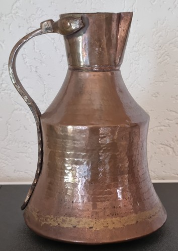 Alte kupferkanne schwer - kupferkanne,,
