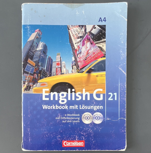 Cornelsen english a4 - g, 21