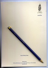 Für Sammler vom Hotel *BURJ AL ARAB* 1 Schreibblock + 1 Bleistift