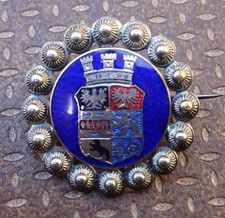   Abzeichen  Nadel  Ostfriesland Wappen emailliert