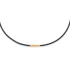 Bunz Halsreif Silikon schwarz