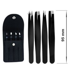 4er Pinzetten Set im Etui