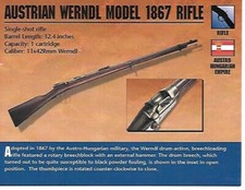 AUSTRIAN  WERNDL MODEL 1867