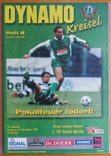 Dynamo Kreisel - Dynamo Dresden - 1. FC Union Berlin - 1997/98