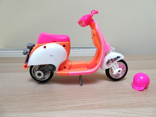 Vintage barbie motorrad - barbie,