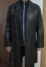 Gipsy by Mauritius Herren Ledermantel, Schwarz, Größe XL, Neu