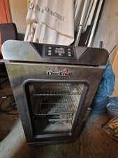 Char-Broil Digital Electric Smoker mit Abdeckung – Edelstahl –  Top Zustand
