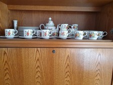 Kaffee-Service Villeroy & Boch "Summerday" 3-tlg Gedeck: Tasse-Untertasse-Teller