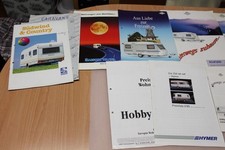 Sammlung Wohnwagen-Prospekte + Preislisten 1994 - 2012