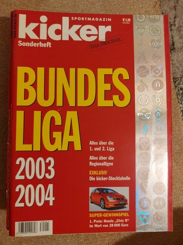 Kicker sonderheft bundesliga - sonderheft,