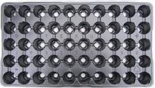 10x Pikierplatte 50 Loch