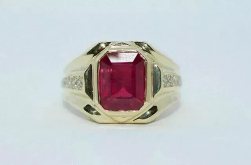 Herren verlobungsring 14k - herren,