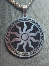 Wikinger sonne amulett - wikinger,