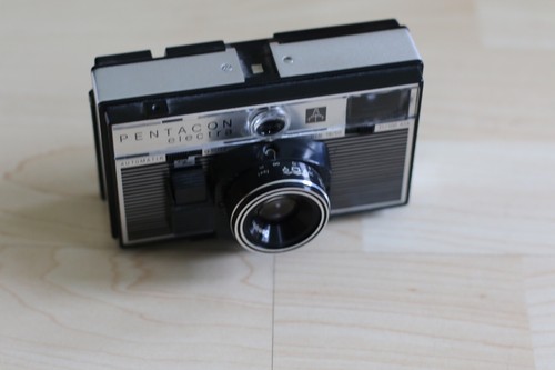 Vintage analogkamera pentacon - vintage,
