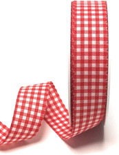 Schleifenband 25m x 25mm Rot -