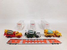 3x Wiking H0 1:87 0682 Betonmischer Magirus MB 1620 Volvo N10 TOP+OVP #DW795-0,5
