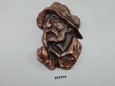 Wandbild Gusseisen alter Mann