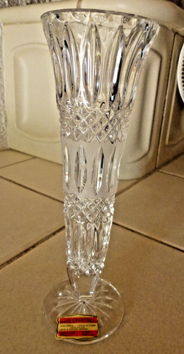 Vase echt bleikristallglas - echt,