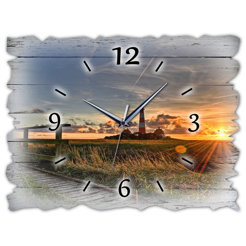 Holz wanduhr leise lautlos - wanduhr,