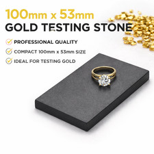 Goldtest Säure Stein Kratzer