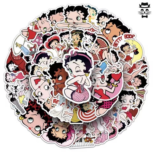 50x betty boop sticker - boop,