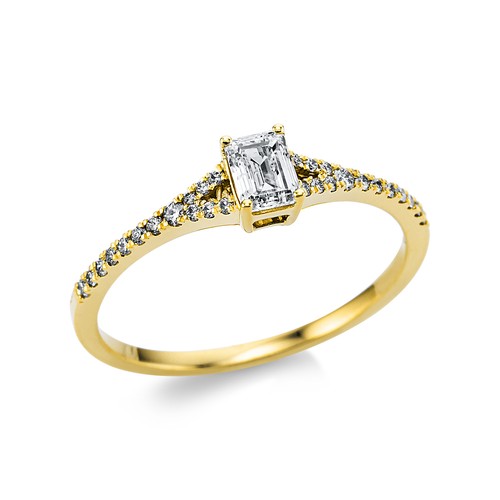 Ring verlobungsring solitaire - verlobungsring,