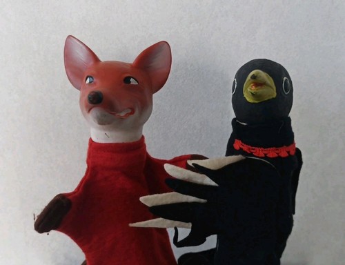 Ddr handpuppen herr fuchs - handpuppen,