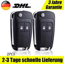 2X Auto Ersatz Klappschlüssel