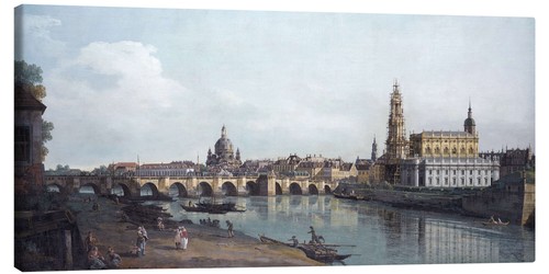 Leinwandbild dresden mit - dresden,