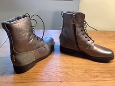 La Martina boots bronze leder gefütert 37 NP 229 