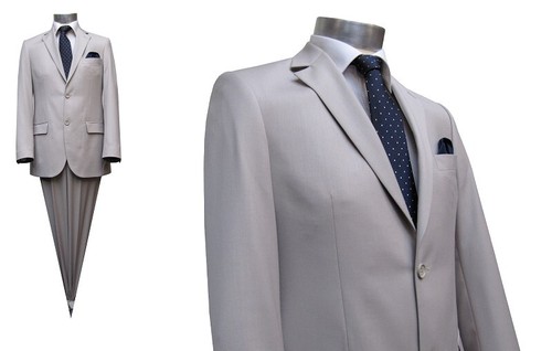 Slim fit herrenanzug schlitz - slim-fit,