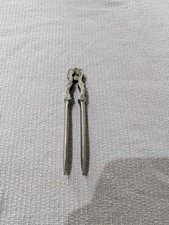 Antiker Nussknacker & Nusspicker in einem | Stahl vernickelt | Vintage 30/50er 