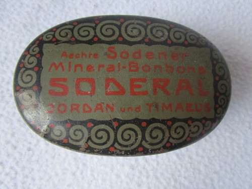 Art deco blech dose - deco, blech-dose