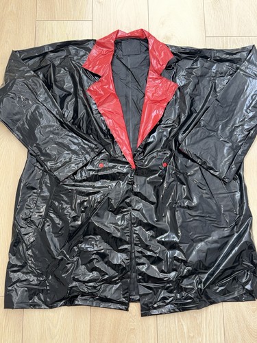 Pvc glanz regenmantel - pvc,