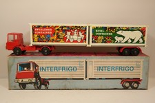 Seltener MSB LKW mit Spielzeug Container MS Brandenburg MS-25 DDR