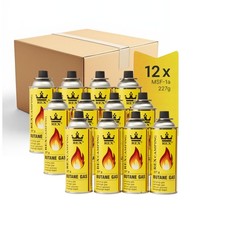 12x Gas Kartusche 227g Butan