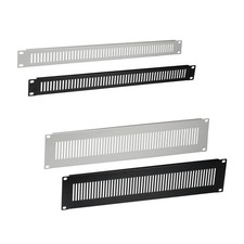 Blindplatte Blindpanel Rackpanel Rackblende perforiert 19 Zoll 1HE | 2HE für Net