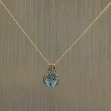 SET Sky Blue Topas Anhänger