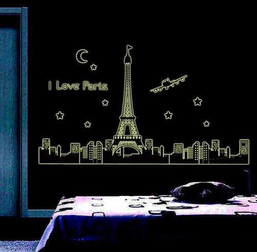 Wandtattoo love paris - love,