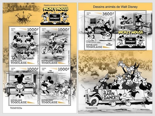 Togo 2026 mnh walt - togo,